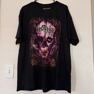 Knotfest 2021 Slipknot Concert Tee Black XL